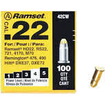 Ramset BX10HM42CW Yellow .22 PL4 Loads, 100Box