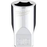 Milwaukee 1/4&quot; Drive SAE Shallow Socket, 3/8&quot;