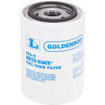 DL Goldenrod 596-5 Fuel Filter w/Water Block, 10-micron
