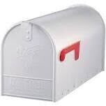 Gibraltar Elite Series E1600WAM  Large White Mailbox,  US1.5
