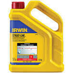 Irwin 65202 Red Permanent Chalk, 2-1/2Lb