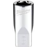 Milwaukee 1/4&quot; Drive Metric Shallow Socket, 8mm