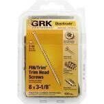GRK 119734 Trim Head Finish Screws, 8X3-1/8&quot; 100Pk