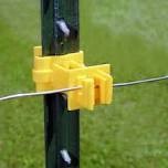 Zareba IT2XY-Z Fence Insulators, T-Post, 2&quot; Extended,  25Pk
