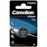 Camelion Button Cell Battery, 3V CR2025
