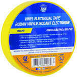 IPG 85830 Yellow Vinyl Electrical Tape 3/4&quot; x 66&quot;
