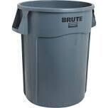 Rubbermaid FG264360GRAY Brute Container, 44Gal