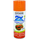 Rust-Oleum 249095 Danger Orange Spray Paint, 12oz