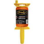 Flourescent Orange/Black Braided Mason Line w/Reel, 500Ft