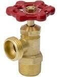B&amp;K ProLine 102-003 Brass Boiler Drain Valve, 1/2&quot;
