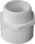 LASCO 436015BC PVC Sch40 Male Adaptor, 1-1/2&quot;