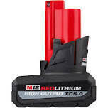 Milwaukee M12 5AH Battery
