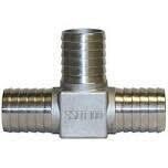 Merrill Mfg Stainless Steel Tee, 1&quot;X1&quot;X1&quot;Barb