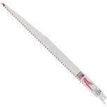 Milwaukee 48-00-5037 Super SawzAll Nail Embedded Wood Blades, 12&quot; 5Pk
