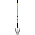 Landscaper&#39;s Select BPJ-5F-OR 5-Tine Pitch Fork w/Fbglss Handle