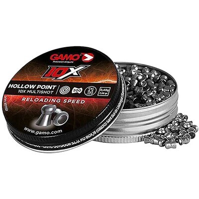 Gamo Swarm 10X Hollow Point Pellets, .177CAL 500pk