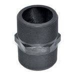 Poly Pipe Nipple, 3&quot;XClose