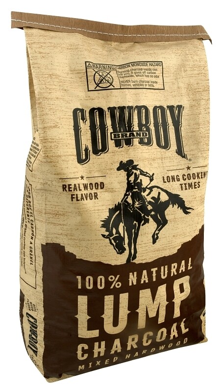 Cowboy 24220N Lump Hardwood Charcoal, 20Lb