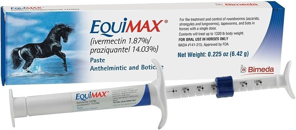 Bimedia 1EQU024 Equimax Horse Wormer