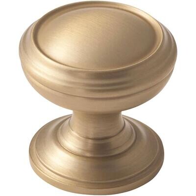 Amerock BP55342BBZ Revitalize Golden Champagne Knob, 1-1/4&quot;