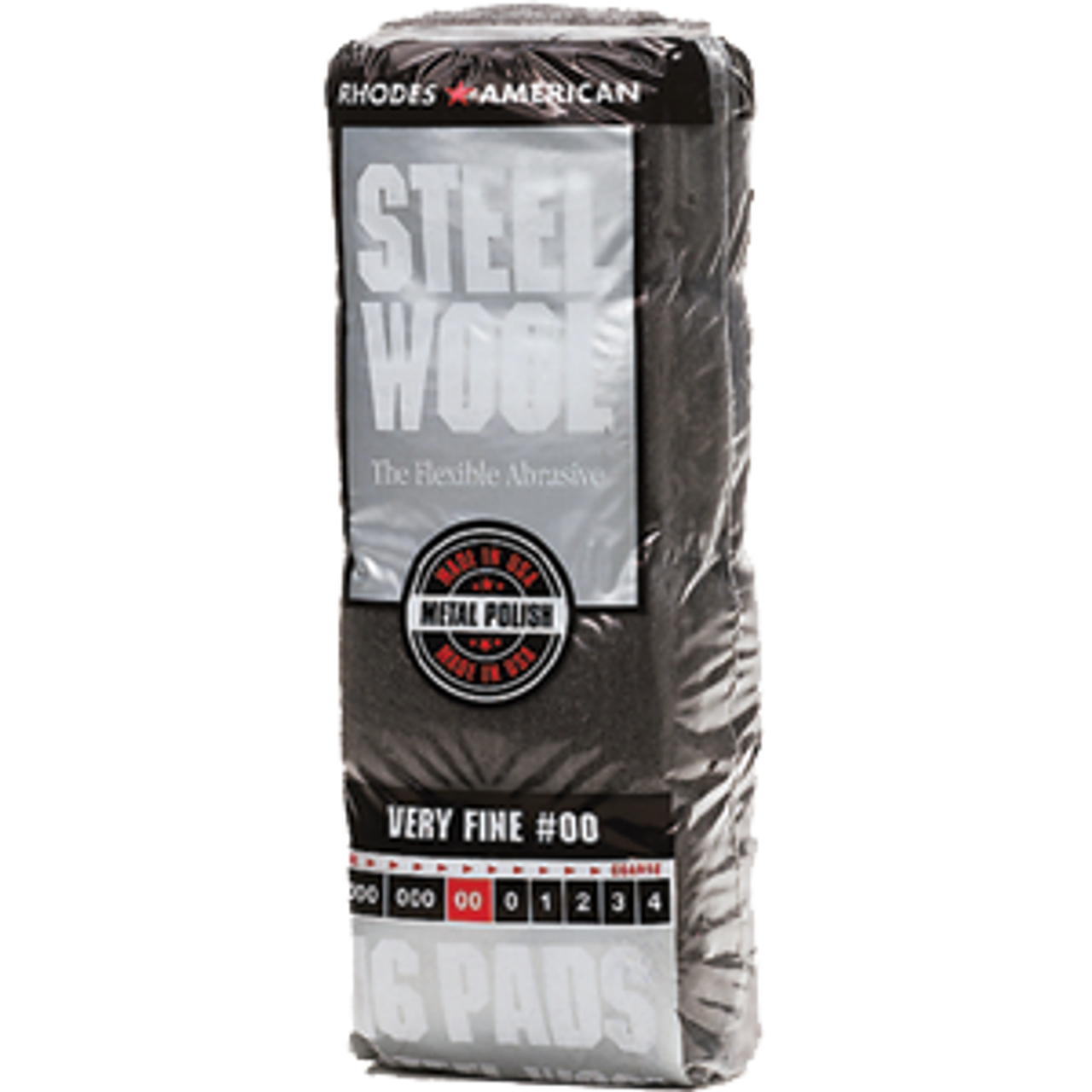 Homax 106602-06 Very Fine Steel Wool Pad, 00  16Pk