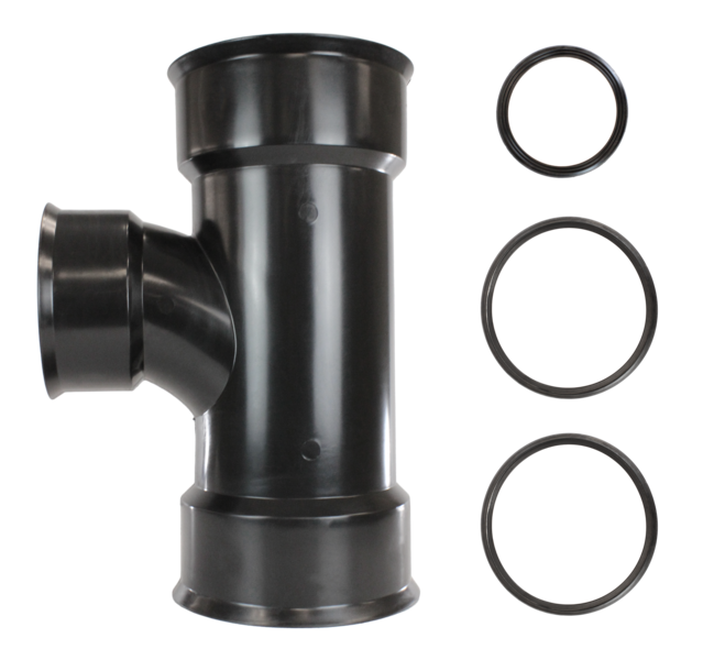 Dual Wall Reducing Tee, 8&quot;X6&quot;