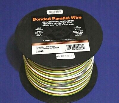 Bonded Trailer Wire, 14-4