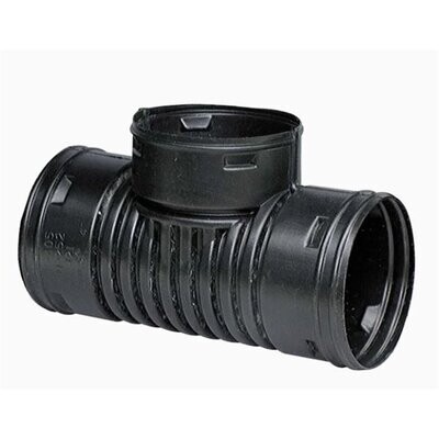 ADS Dual Wall Soil Tight Tee, 8&quot;