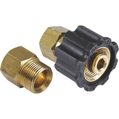 Mi-T-M AW-0017-0035 Screw Connector, 3/8MPX22MM