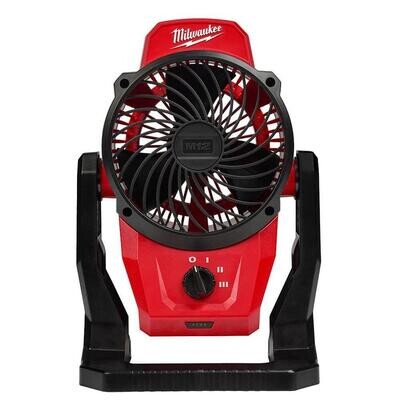 Milwaukee M12 Mounting Jobsite Fan (Bare Tool)