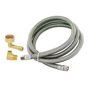 Dishwasher Supply Line, 3/8&quot;Compr.X3/8&quot;Compr.X72&quot;