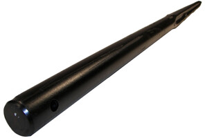 Pin on Bale Spear, 1-5/8&quot;X47&quot; Conus 2 3200Lb Capacity
