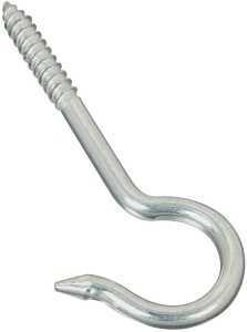 National N220-509 Ceiling Hook, #3X4-1/8" 60Lb WLL