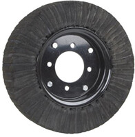 Rotary Cutter Tail Wheel, 4&quot;X8&quot; w/4 - 1/2&quot; Bolts