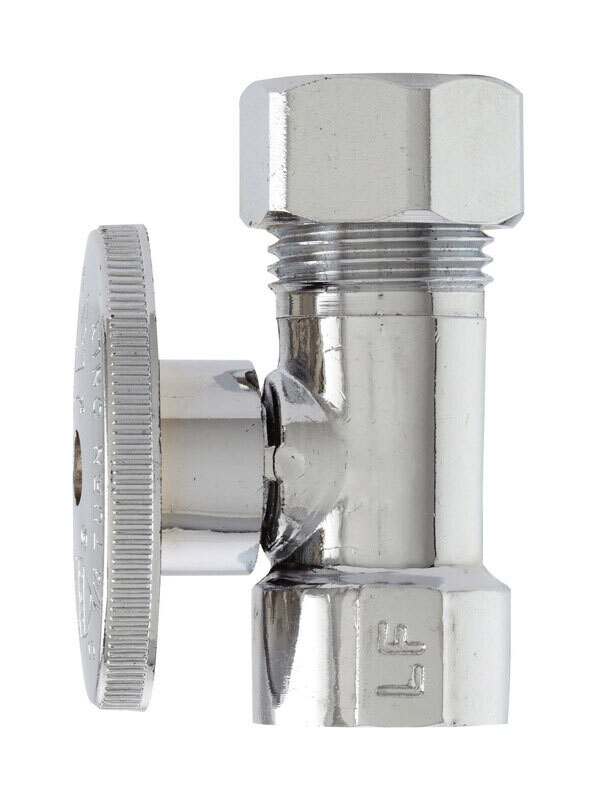 PlumbPak PP53-1PCLF Straight Valve, 1/2FIPX1/2C