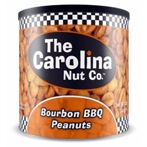 Carolina Nut Co 11007 Bourbon BBQ Flavored Peanuts, 12Oz