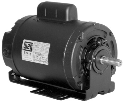WEG 1HP Poultry Fan Electric Motor, 1800RPM