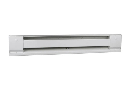 TPI Electric Ivory Baseboard Heater, 375W, 208V, 24&quot; Long
