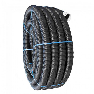 Fine Slot Field Tile, 4&quot;X250Ft