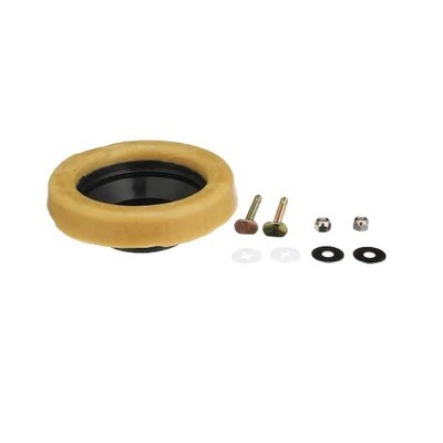Keeney K836-3 Reinforced Wax Toilet Ring Kit w/Bolts