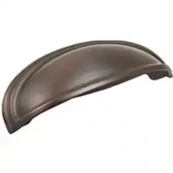 Amerock BP36640ORB Ashby Oil Rubbed Bronze Pull, 4&quot;Ctrs