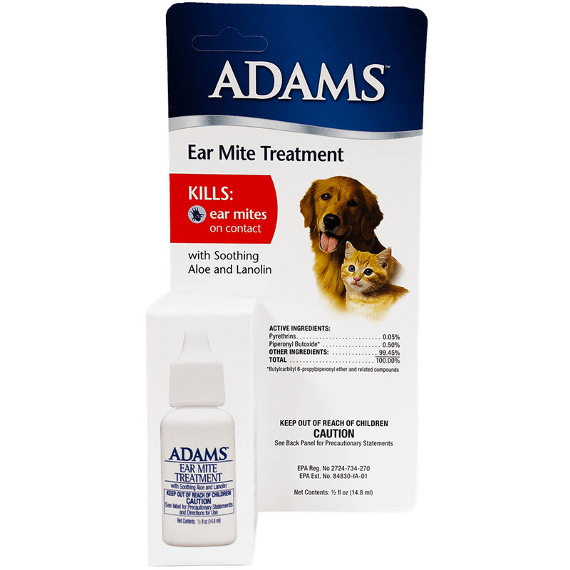 Adams 100503561 Ear Mite Treatment 0.5 Oz.