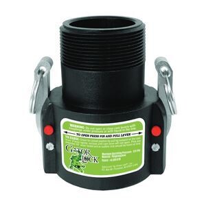 Green Leaf 150C/GLP150CNL Camlok Fitting, 1-1/2&quot;Female X  Barb