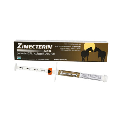 Zimecterin Gold Horse Wormer, 300Ml