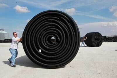 ADS Fine Slot Field Tile, 4&quot;X3200Ft