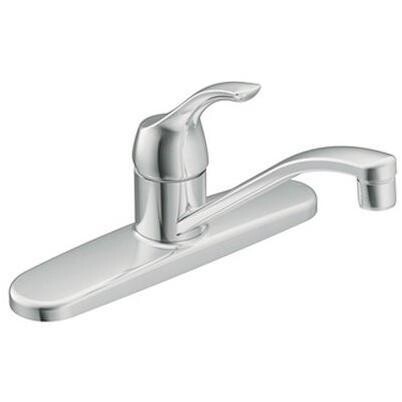 Moen Kitchen Faucet, w/Single Handle, Chrome