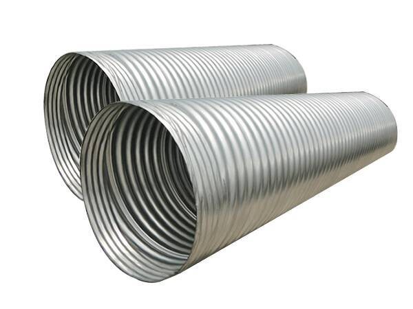 Galv. Steel Culvert, 15&quot;X20Ft 16Ga