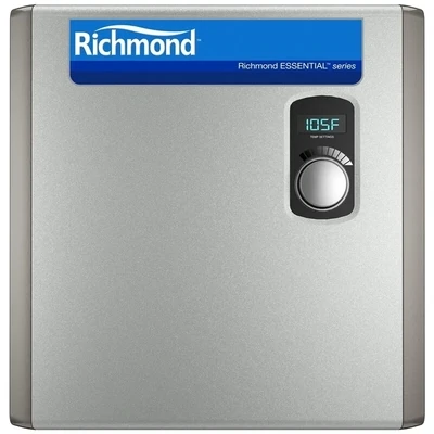 Richmond RMTEX-27 Tankless Water Heater, 27Kw, 112A