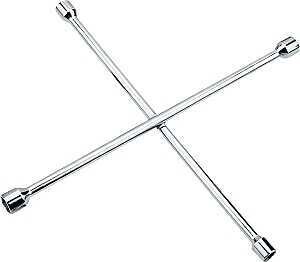 ProSource JL-AT-TGCW10133L Metric 4-Way Lug Wrench, 20&quot;