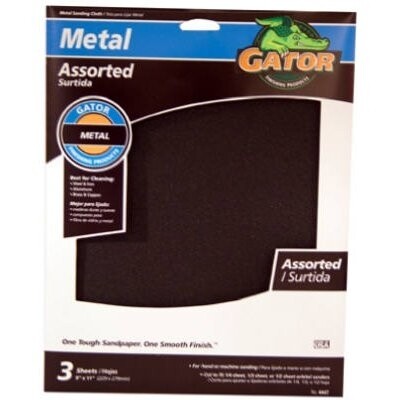 Gator 4447 Asst. Emory Cloth, 5Pk